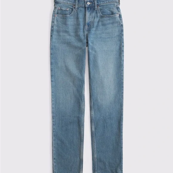 Abercrombie & Fitch the Straight Mid Rise - Picture 2 of 5